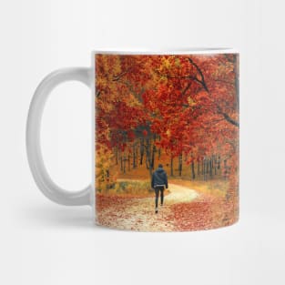 Autumn Forest/ Walking in the Fall Forest Mug